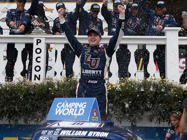 Piloto norte-americano William Byron conquistou sua quinta vitória na Camping World Truck Series