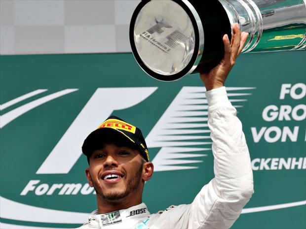 Hamilton ignorou torcida por Rosberg e venceu o GP da Alemanha