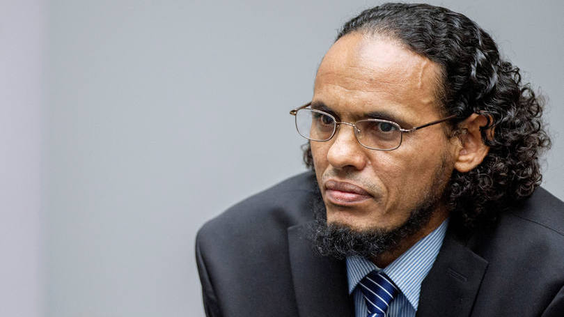 Ahmad al-Faqi al-Mahdi: "Declaro-me culpado" de crime de guerra, acrescentou o acusado