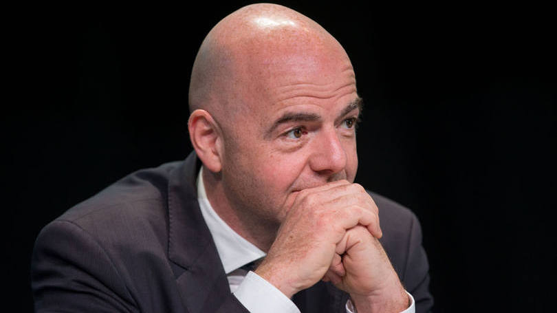 Gianni Infantino: as investigações se concentraram sobretudo nas viagens de avião e em uma disputa contratual