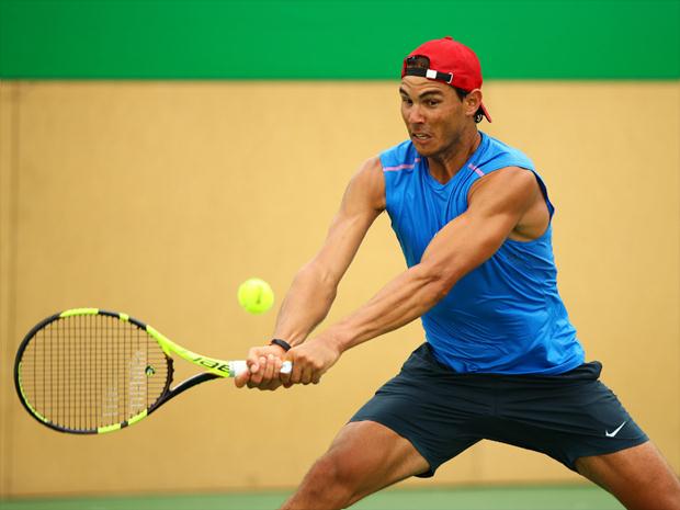 Na terça, o espanhol treinou com o companheiro de duplas Marc López e depois com o também compatriota David Ferrer 