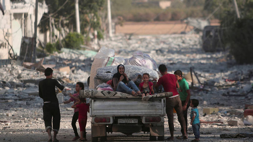 Síria: "Viram-se civis em todos os comboios, misturados com os combatentes", lamentou