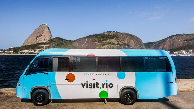 Twitter Buzz: ônibus do Twitter leva internet gratuita para locais de jogos na Olimpíada 2016, no Rio de Janeiro
