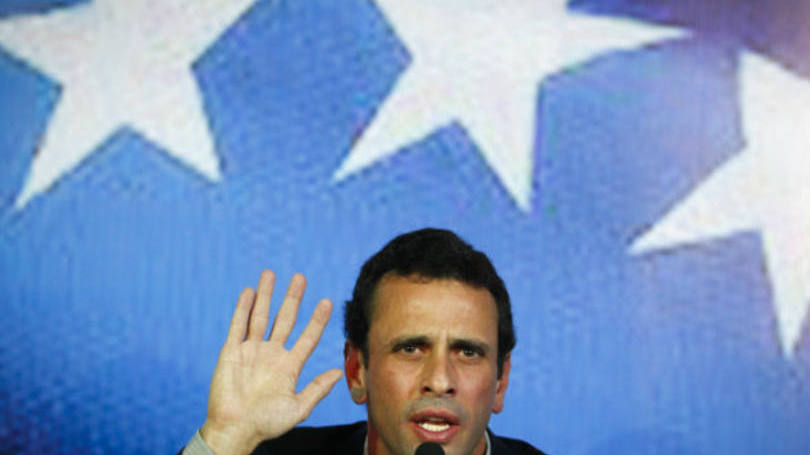 Henrique Capriles: o opositor sustenta que o governo de Nicolás Maduro "tem medo da jornada pacífica do povo"