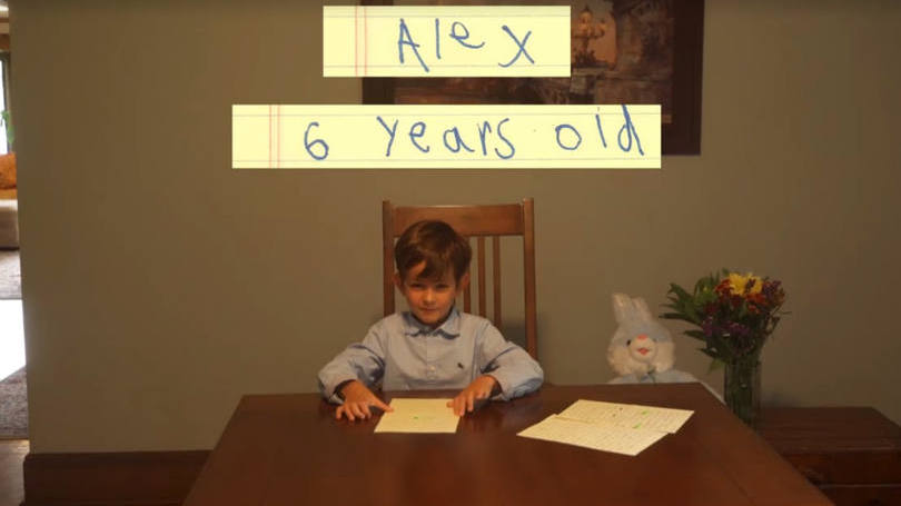 Alex: em cartinha ao presidente Obama, Alex pede que menino sírio seja levado para sua casa e diz que irá recebê-lo com flores e brinquedos