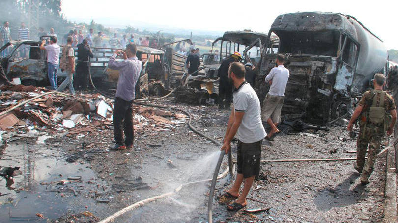 Explosões: o ataque mais violento aconteceu em uma ponte da cidade de Tartus