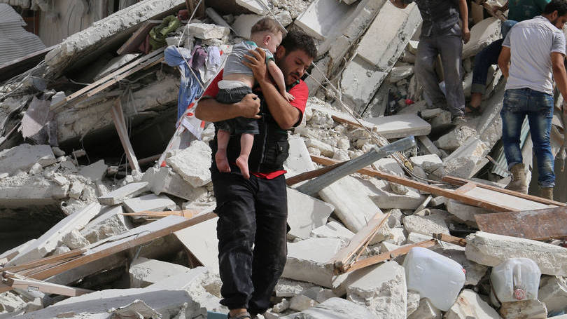 Bombardeios: fonte não descartou que o número de falecidos aumente porque há feridos em estado grave