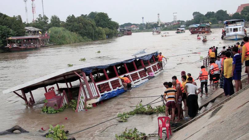Naufrágio: o barco tinha capacidade para transportar 50 pessoas