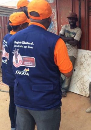 Afirmou que o processo decorre sem sobressaltos e mostrou-se confiante quanto ao cumprimento da meta definida