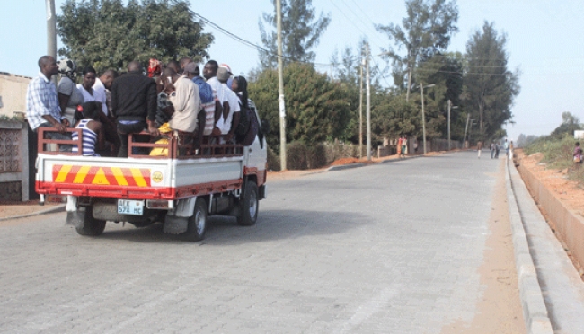 EDIL DE MAPUTO MAPUTO INAUGURA HOJE O NOVO TROÇO DA AV. CÂNDIDO MONDLANE NO DISTRITO KAMAVOTA