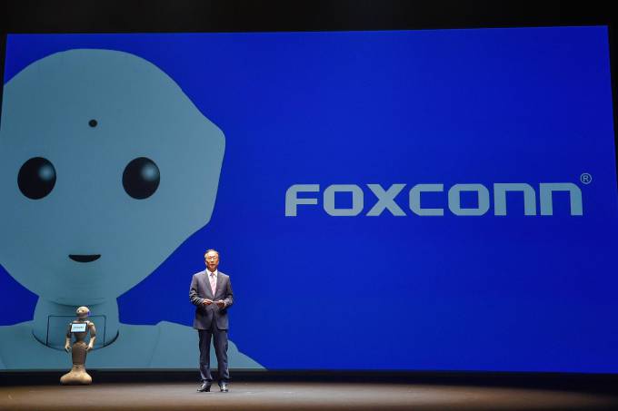 Foxconn: a companhia produz os robôs em sua fábrica no leste da China