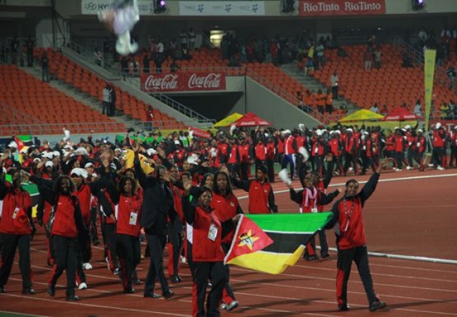 MOÇAMBIQUE BAIXA TRÊS LUGARES NO RANKING DOS JOGOS DA ZONA CINCO DA UNIÃO AFRICANA
