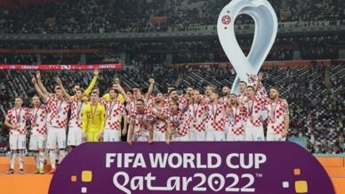 Croácia no 3° lugar, Marrocos no 4° posto