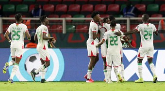 Bande conquista os primeiros pontos de Burkina Faso no Afcon