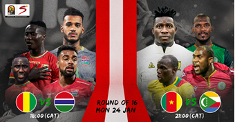 Comores em desvantagem contra Camarões