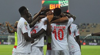 Musa Barrow leva Gâmbia para as quartas de final