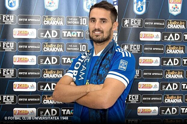 Dois portugueses rescindem com Craiova e estão livres no mercado