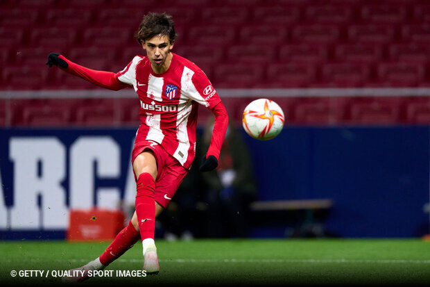 João Félix marca na manita colchonera