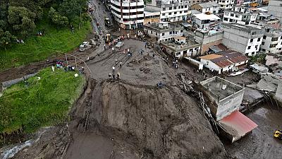 Intempérie faz 24 mortos em Quito