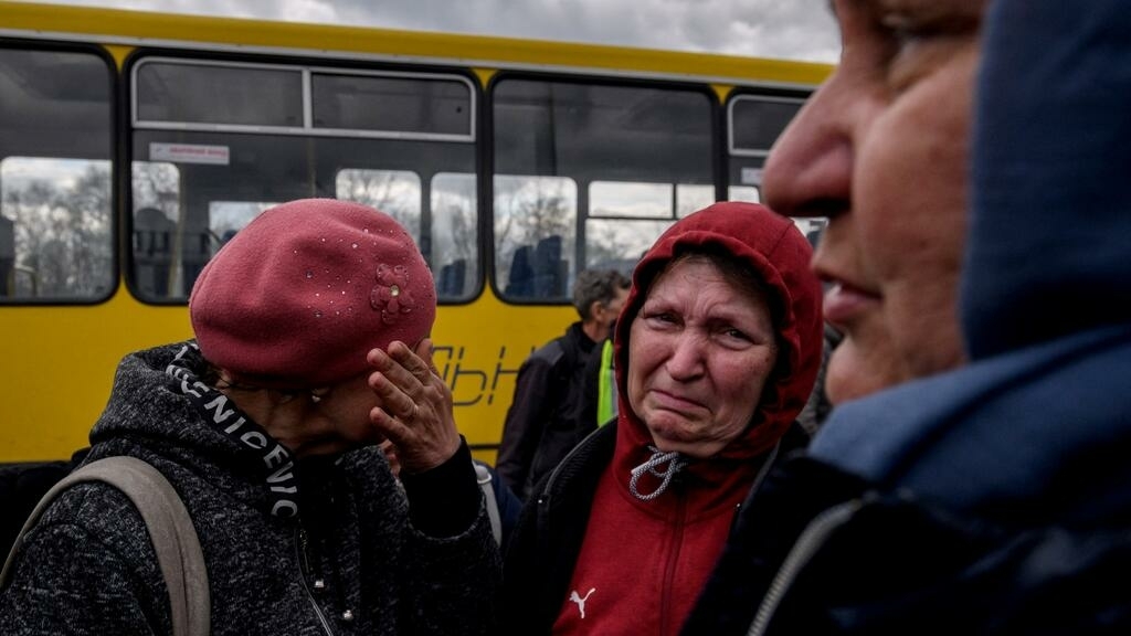 corredor humanitário suspenso em Mariupol