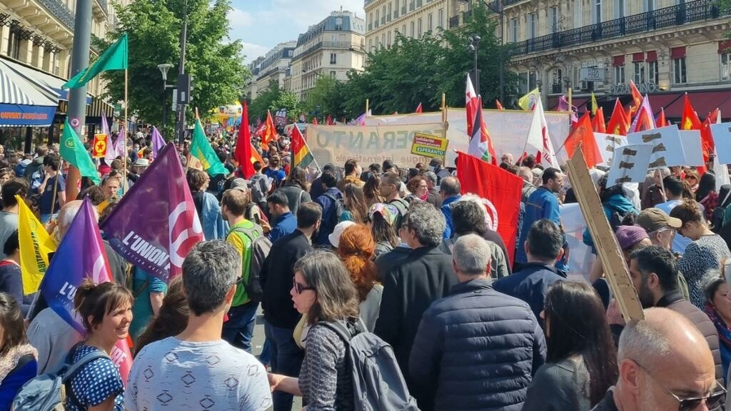 França mobiliza-se no 1º de Maio para uma vitória da esquerda nas eleições legislativas
