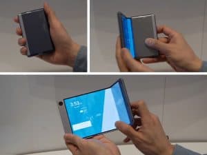 Samsung mostra concepts de computador, tablet e smartphone dobrável