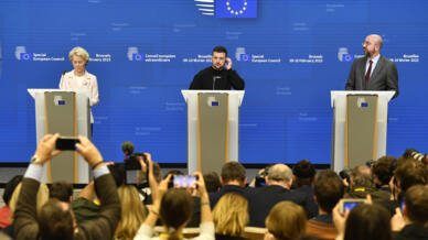 Zelensky insta Europa a ser “mais rápida” na entrega de armas