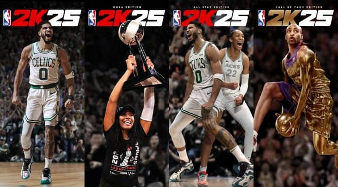 Jayson Tatum e A’ja Wilson Brilham na Capa do NBA 2K25