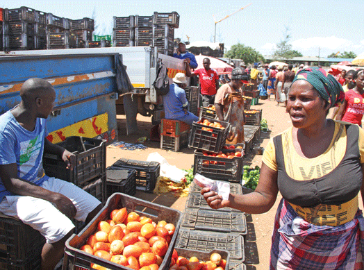 Na verdade o preço dos produtos é alto porque os nossos agricultores não têm quase nada nas suas machambas. 