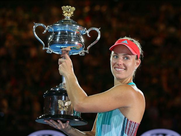 Tenista alemão venceu a norte-americana por 2 sets a 1, parciais de 6/4, 3/6 e 6/4, e sagrou-se campeã de um Grand Slam pela primeira vez