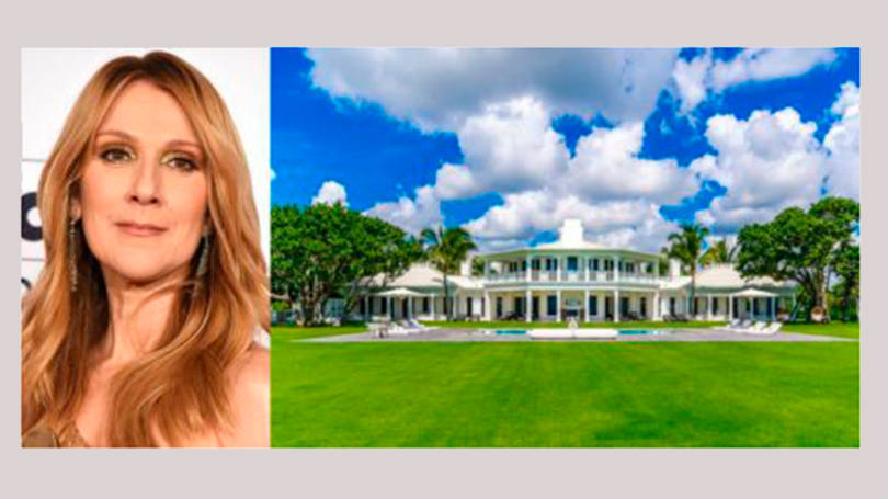 Casa 3  De quem: cantora Celine Dion  Onde: Jupiter Island, na Flórida - Estados Unidos
