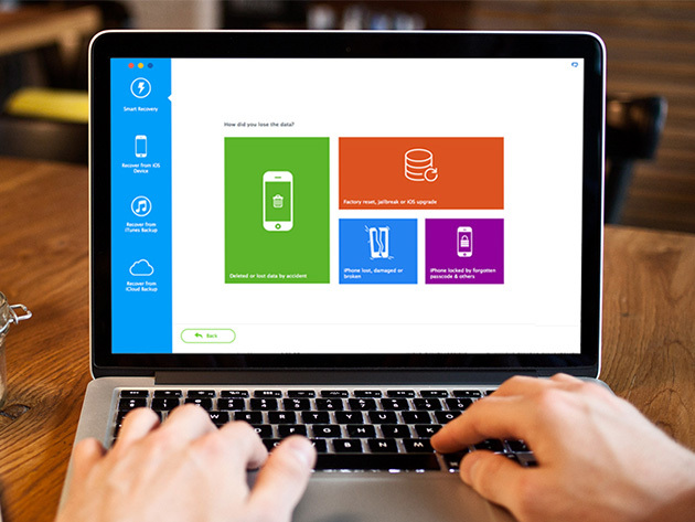 um dos melhores para recuperar dados perdidos no iPhone