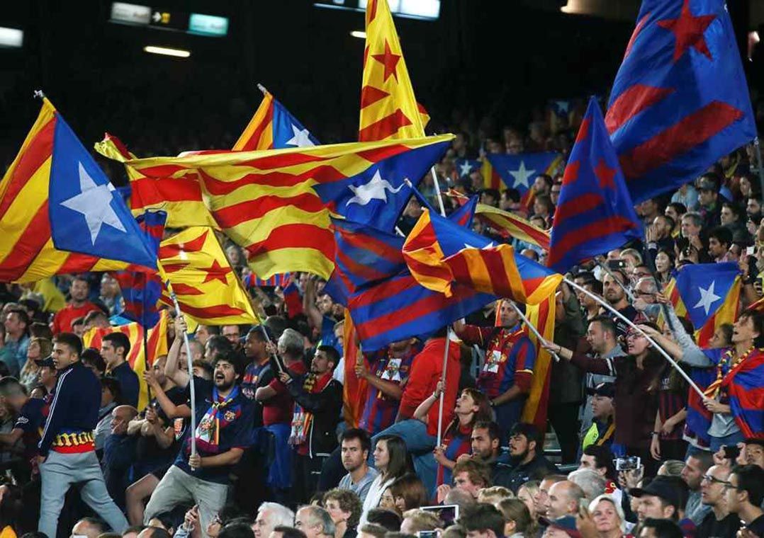 Dinheiro e política devem influenciar decisão sobre os rumos do futebol e do esporte como um todo após declaração de independência da Catalunha