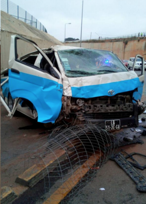 Acidente de viação causa quatro feridos na 21 de Janeiro