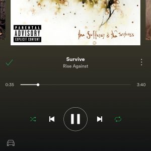 Segundo Chris, o modo de condução do Spotify pode ser acedido através de um ícone de um automóvel,