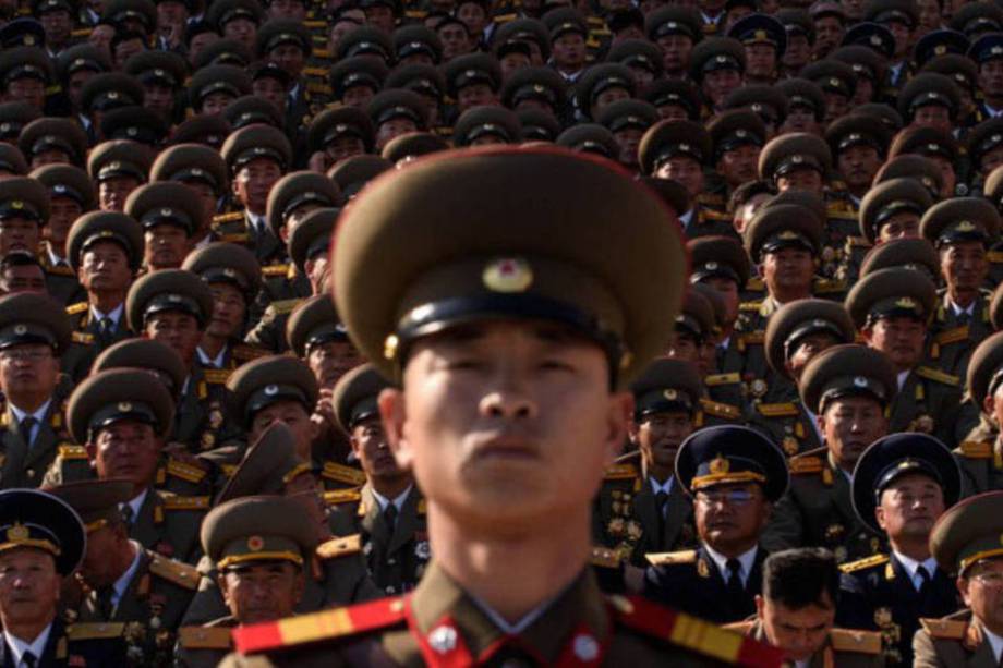 25º. Coreia do Norte
Pontuação geral em 2016	0.4442
Orçamento da Defesa	7,5 bilhões de dólares
Mão de obra disponível	13 milhões de pessoas
Classificação em 2015	não disponível