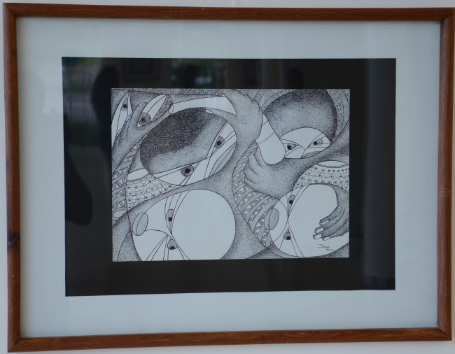 PINTOR DIMAS EXPÕE ‘REENCONTRO DE 3 SENTIMENTOS’ NO BCI