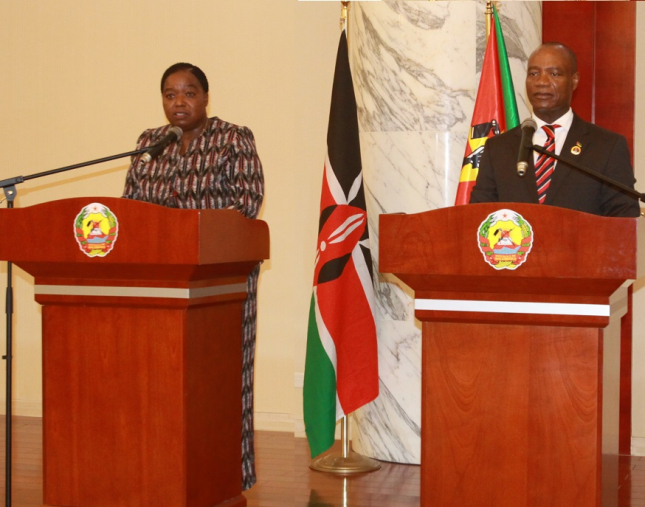 MOÇAMBIQUE E QUÉNIA REVITALIZAM A COOPERAÇÃO NOS VÁRIOS DOMÍNIOS DE INTERESSE COMUM