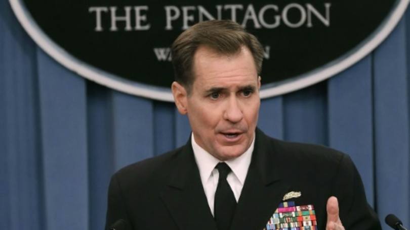 O porta-voz do Departamento de Estado, John Kirby: "o governo dos EUA julga que a Coreia do Norte pode ter realizado um teste nuclear"