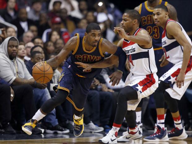 Kyrie Irving foi o nome que liderou a franquia de Cleveland em sua 24ª vitória na temporada e só fez menos pontos que King James