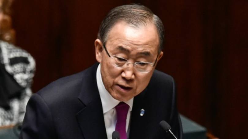 Ban Ki-moon: o chefe da ONU afirmou que o último teste é "profundamente preocupante" e "mais uma vez viola as numerosas resoluções do Conselho de Segurança"
