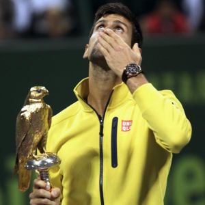 Ele acrescentou que ele estava jogando o melhor tênis de sua carreira.