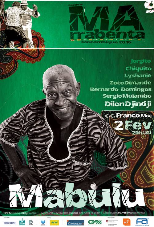 Para além da presença de Jimmy Dludlu, a outra particularidade da nona edição do Festival Marrabenta tem a ver com o regresso do agrupamento Mabulu, há muito retirado dos palcos.