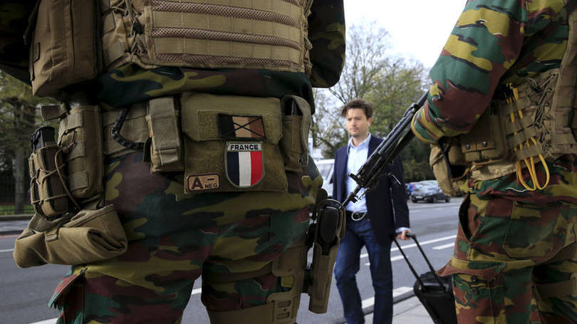 Soldado belga: Bazarouj foi detido em 30 de dezembro em Bruxelas ao mesmo tempo em que a polícia federal revistava sua casa