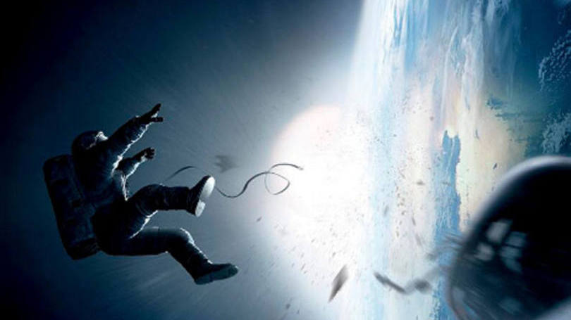 Cartaz do filme "Gravidade": o plano é tentar aumentar a gravidade em um local controlado