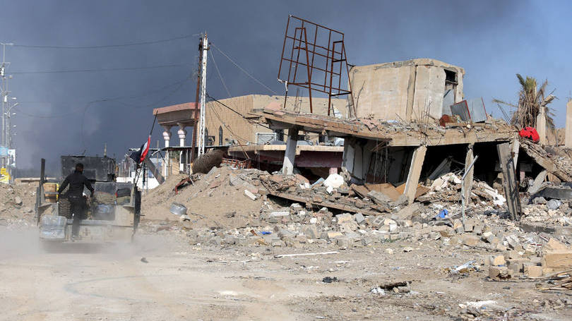 Os civis começaram a fugir de Ramadi há dois anos, quando a situação começou a degenerar. E o êxodo continuou.