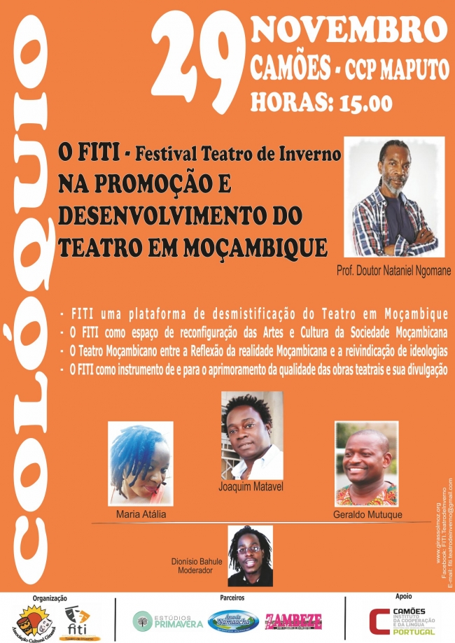 MAPUTO ACOLHE FESTIVAL INTERNACIONAL DE TEATRO DE INVERNO