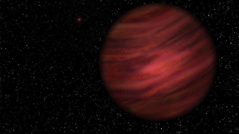 Planeta: ao longo das investigações, a equipe descobriu que o planeta tem massa 12 vezes superior à de Júpiter e orbita ao redor de uma estrela anã